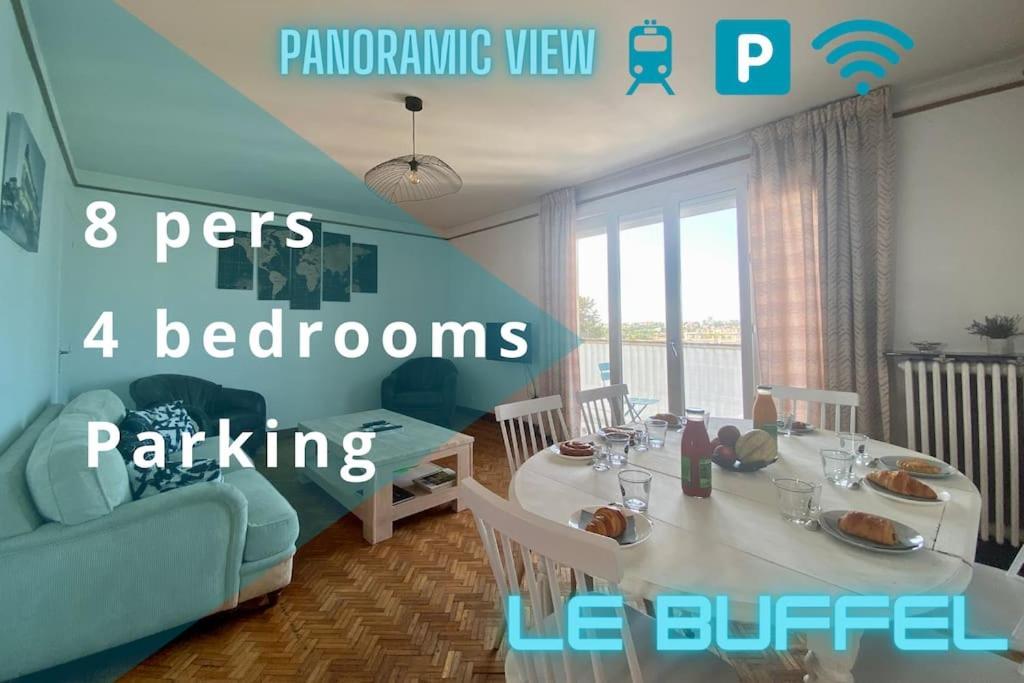 Le Buffel - Appartement 4 Chambres, Parking, Wi-Fi, Tram - 8Pers 蒙彼利埃 外观 照片